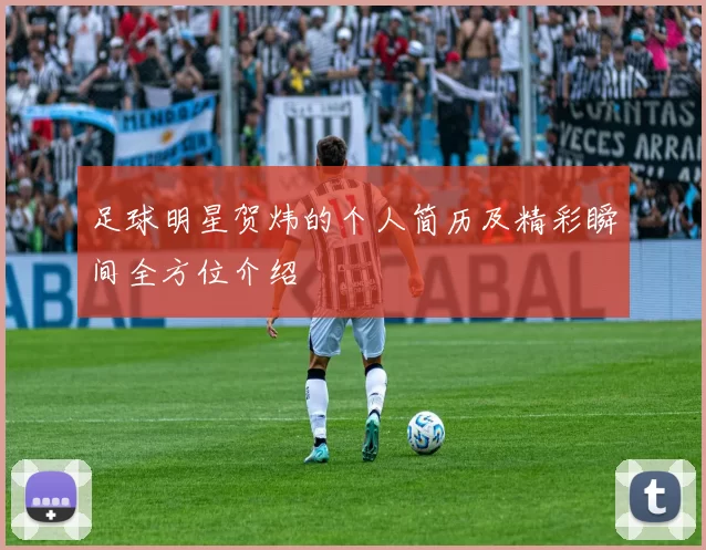 足球明星贺炜的个人简历及精彩瞬间全方位介绍